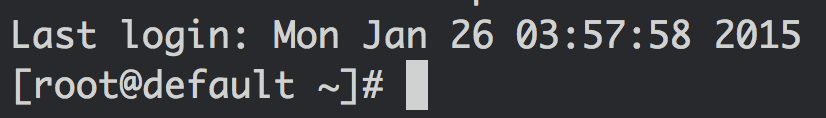 ssh